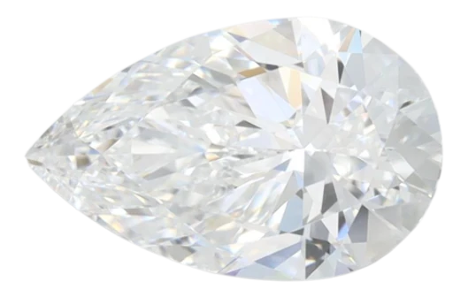 2.12 Carat D IF Pear Lab Diamond Hot on Sale