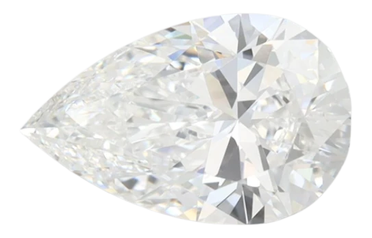 1.51 Carat D IF Pear Lab Diamond on Sale