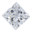 1.61 Carat F SI1 Princess Lab Diamond Online now