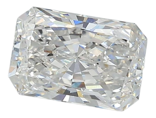 1.5 Carat G VVS2 Radiant Lab Diamond Online now