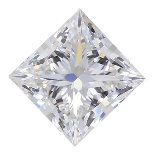 1.57 Carat G VS2 Princess Lab Diamond For Cheap