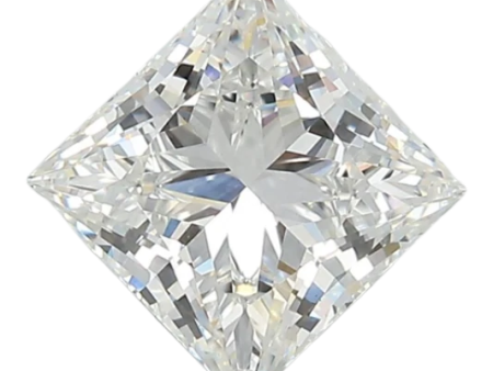 2.03 Carat G VS1 Princess Lab Diamond For Sale