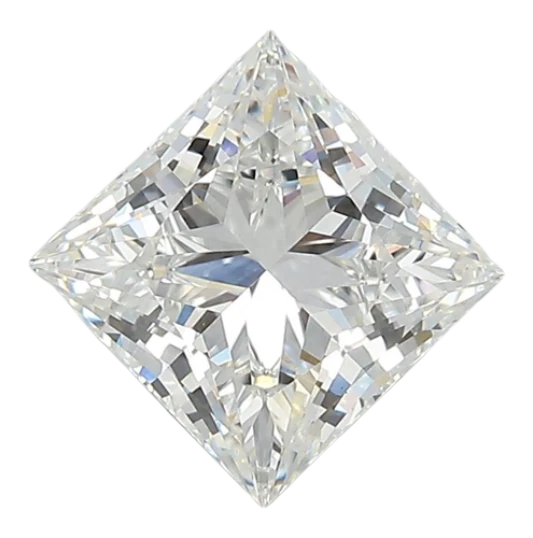 2.03 Carat G VS1 Princess Lab Diamond For Sale