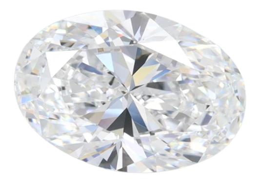 2.62 Carat D VVS1 Oval Lab Diamond Sale