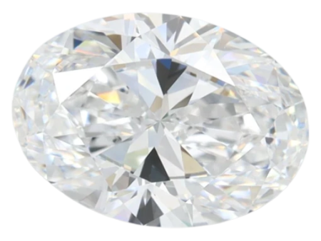 2.05 Carat D IF Oval Lab Diamond Sale