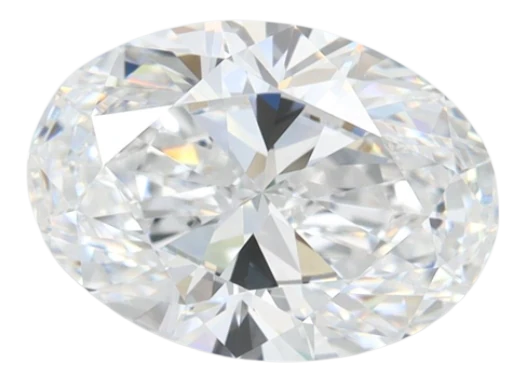 2.05 Carat D IF Oval Lab Diamond Sale