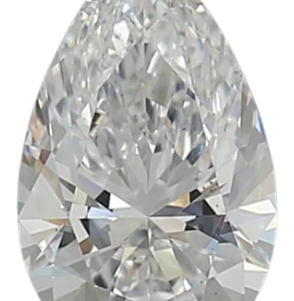 1.03 Carat E VS2 Pear Lab Diamond For Sale