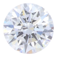 1.65 Carat F SI1 Round Lab Diamond Cheap