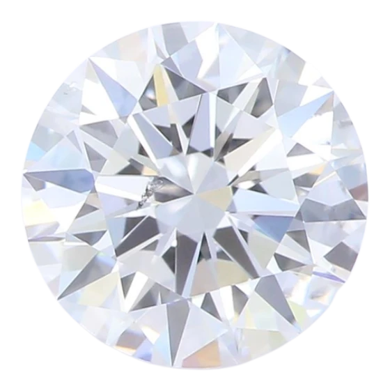 1.65 Carat F SI1 Round Lab Diamond Cheap