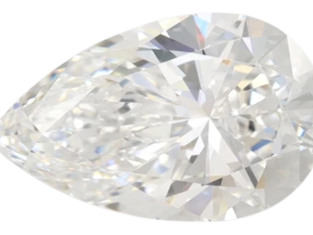 1.51 Carat E IF Pear Lab Diamond Supply