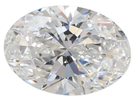 1.21 Carat D VVS2 Oval Lab Diamond Fashion