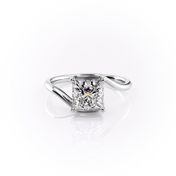 The Skyler Set With A 4.5 Carat Princess Moissanite Online