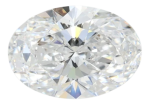 1.53 Carat D VVS1 Oval Lab Diamond Online