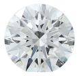 2.65 Carat E VS1 Round Lab Diamond For Discount