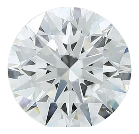 2.65 Carat E VS1 Round Lab Diamond For Discount