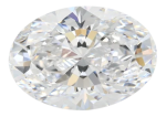 2.91 Carat D VVS1 Oval Lab Diamond Cheap