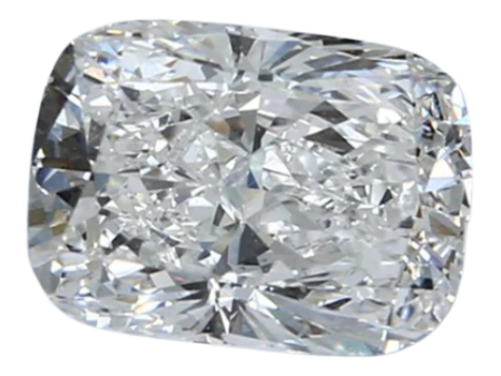 2.03 Carat E VS1 Elongated Cushion Lab Diamond Hot on Sale