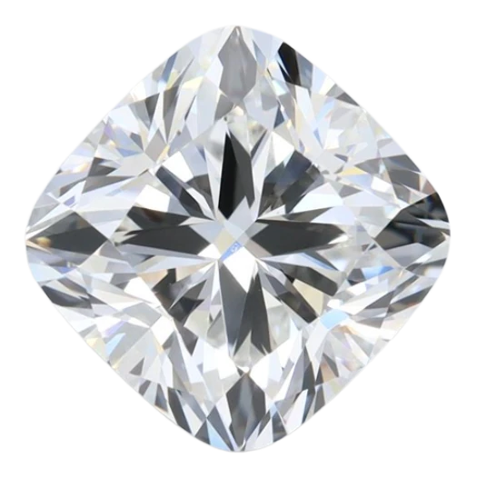 4.45 Carat F VVS1 Cushion Lab Diamond Cheap