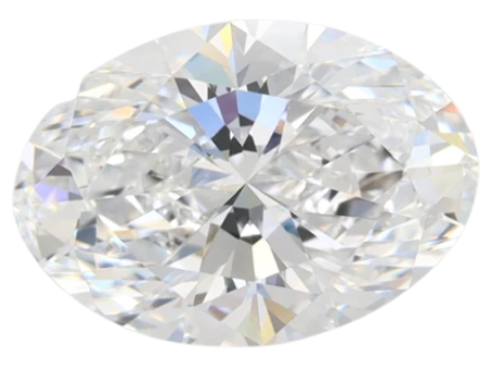 2.4 Carat D IF Oval Lab Diamond For Discount