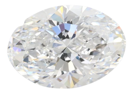 2.4 Carat D IF Oval Lab Diamond For Discount