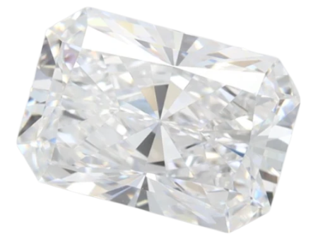 2.42 Carat D VVS1 Radiant Lab Diamond For Cheap