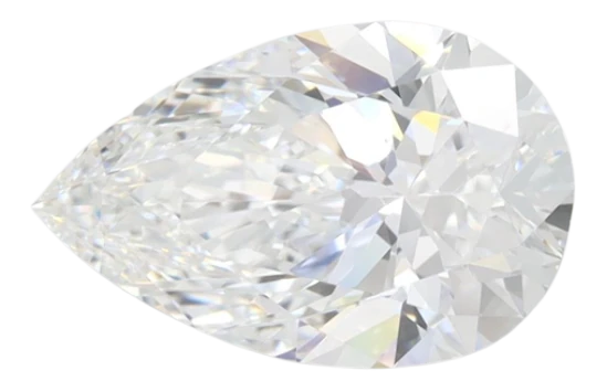 2.09 Carat D VVS1 Pear Lab Diamond Online now