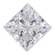 1.73 Carat G VVS2 Princess Lab Diamond Supply