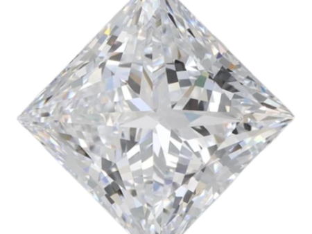 3.7 Carat E VVS1 Princess Lab Diamond Online