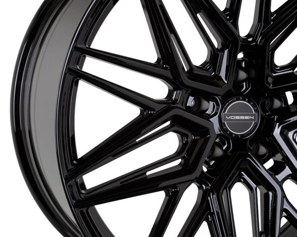 Vossen HF-7 Wheels (19x8.5   5x114.3   ET32   Flat Face   73.1) Gloss Black or Silver Polished Online Hot Sale