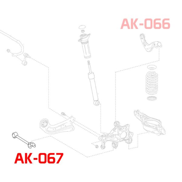 Godspeed Toe Arms Toyota C-HR FWD (2018-2022) Rear Arms Pair Online now