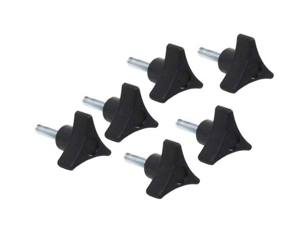 Kentrol Hardtop Screws Jeep Wrangler TJ (1997-2002) LJ (2004-2006) TJ JK (2003-2017) 6pcs Fashion