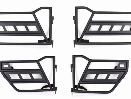 Fishbone Offroad Tube Doors Jeep Wrangler JK (07-18) 2-Doors or 4-Door Models For Discount