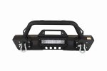 Fishbone Offroad Front Bumper Jeep Wrangler JK (07-18) [Stubby Winch Winch] with or without LED Light Provision on Sale