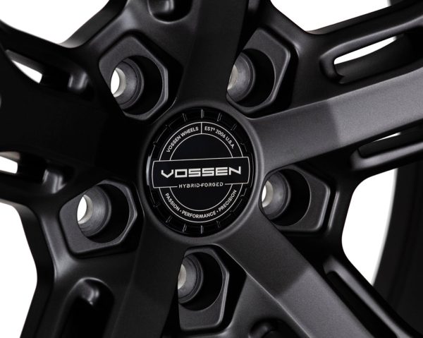 Vossen HF-5 Wheels (23x12   5x130   ET15   Super Deep Face   71.6) Matte Gunmetal or Gloss Black Hot on Sale