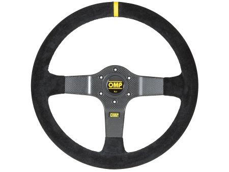 OMP 350 Carbon D Racing Steering Wheel - 350 mm Online now