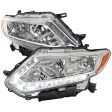 Spec-D Headlights Nissan Rogue (2014-2016) w  LED DRL Bar on Sale