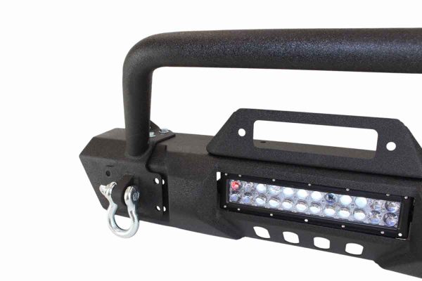 Fishbone Offroad Front Bumper Jeep Wrangler JK (07-18) [Stubby Winch Winch] with or without LED Light Provision on Sale