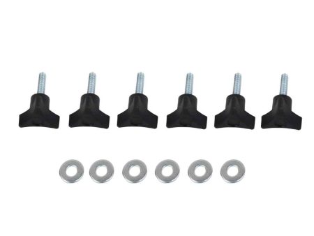 Kentrol Hardtop Screws Jeep Wrangler TJ (1997-2002) LJ (2004-2006) TJ JK (2003-2017) 6pcs Fashion