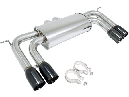 Megan Racing Exhaust BMW X5M (10-13) X6M (10-14) Supremo w  Black Chrome Rolled Tips on Sale