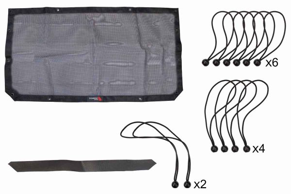 Fishbone Offroad Sun Shade Jeep Wrangler JL (2018-2023) Nylon Mesh Online now