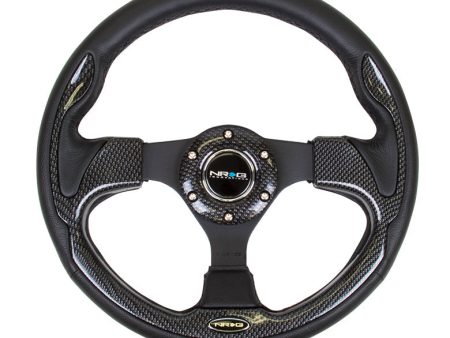 NRG Carbon Fiber Steering Wheel (320mm Reinforced) RST-001CFL Supply