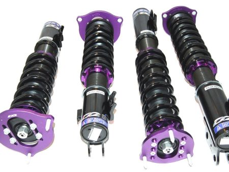 D2 Racing RS Coilovers Honda Civic Coupe   Sedan [Non Si] (2022-2023) w  Front Camber Plates Cheap