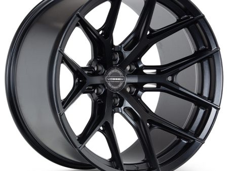 Vossen HF6-4 Wheels (22x12    ET+20 Offset   Deep Face) [Satin Black Finish] 6x135 PDC 87.1 Hub or  6x139.7 PDC 106.1 Hub For Sale