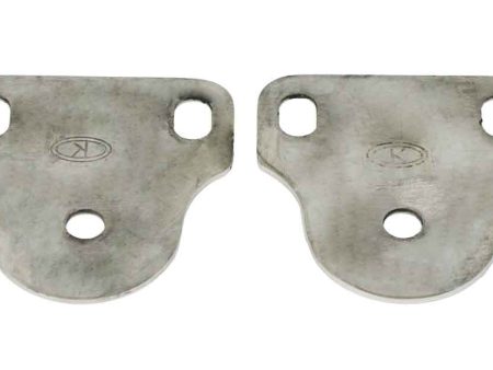 Kentrol Windshield Brackets Jeep Wrangler CJ YJ (1976-1995) Interior - Polished or Black Supply