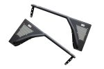 Fishbone Offroad Tube Fenders Jeep Wrangler TJ (97-06) [Front w  Hex-Mesh Panels] Black Textured on Sale