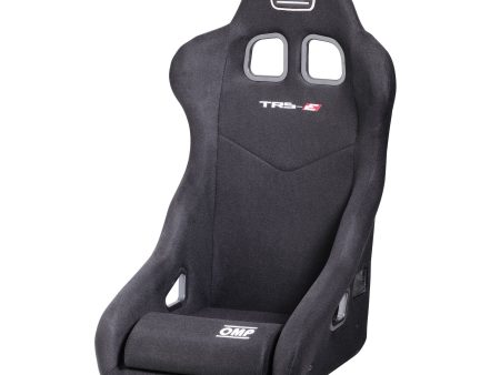 OMP TRS-E XL Tubular Steel Racing Seats (Black) Fixed Back Hot on Sale