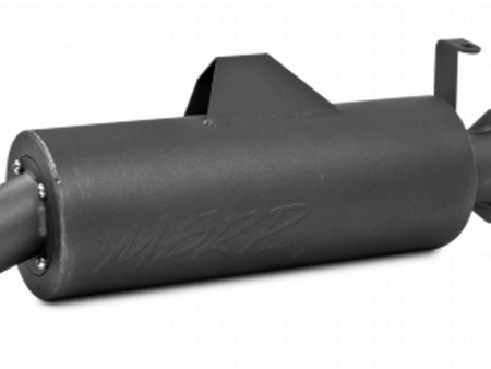 MBRP ATV Slip-on Combo Exhaust Polaris Sportsman (2001-2022) [Sport Muffler] Black on Sale