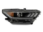 Raxiom Projector Headlights Ford Mustang S550 (15-23) [White Tri-Bar LED DRL] Factory HID or LED For Sale