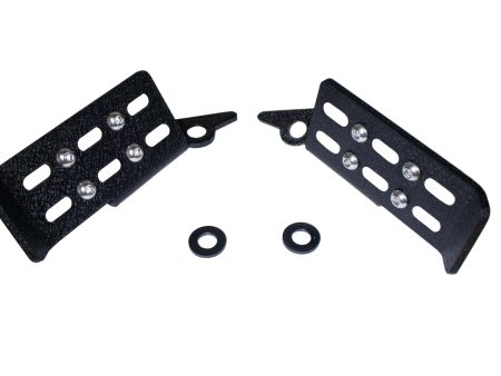 Fishbone Offroad Foot Peg Set Ford Bronco 6th Gen (2022) Black Powder Coated Steel Online Hot Sale