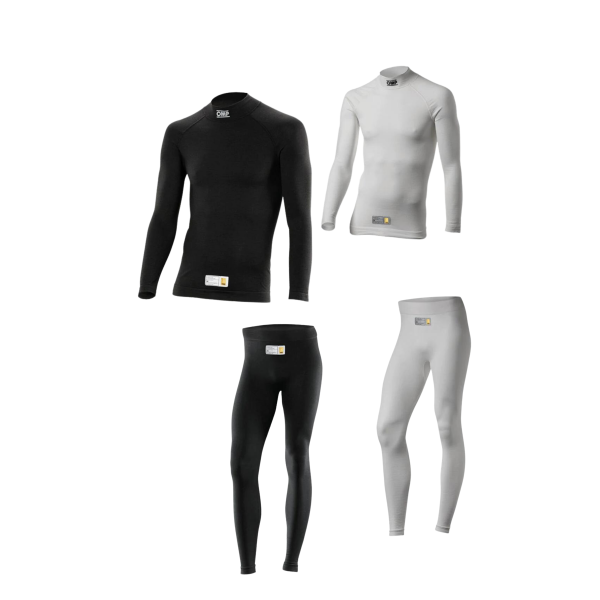 OMP Tecnica EVO Top   Pants Fireproof Underwear [FIA 8856-2018] Black or White Online Hot Sale